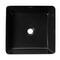 Alfi Brand ALFI brand ABC903-BM Black Matte 16" Modern Square Above Mount Ceramic Sink ABC903-BM - alternate 8